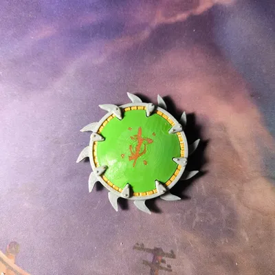 Khiên Cưa Máy DOOM – Mô hình xoay 3D