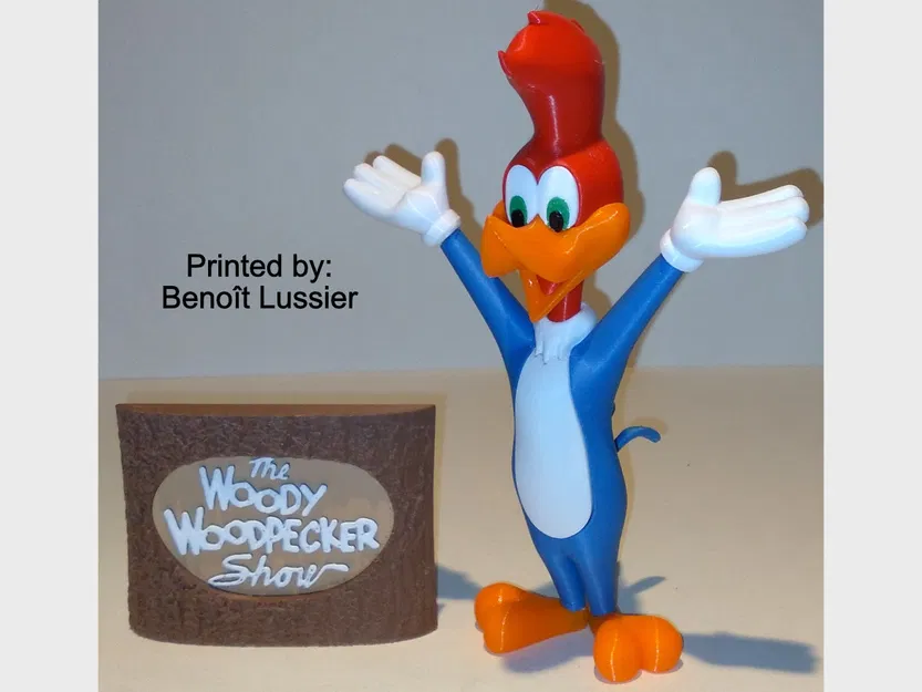 Mô hình 3D Woody Woodpecker - Image 3