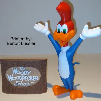 Mô hình 3D Woody Woodpecker