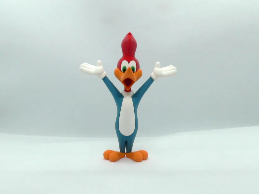 Mô hình 3D Woody Woodpecker - Image 5