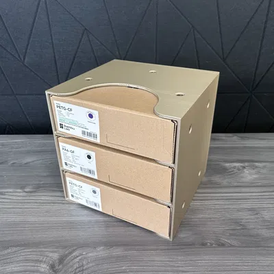 Bộ kệ Modular Filament Organizer: Giải pháp sắp xếp nhựa in 3D gọn gàng