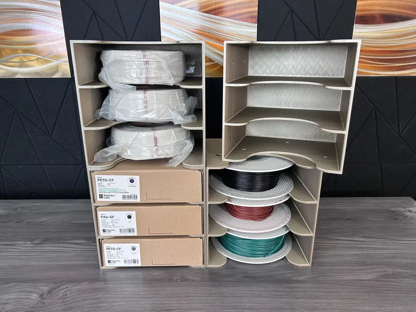 Bộ kệ Modular Filament Organizer: Giải pháp sắp xếp nhựa in 3D gọn gàng - Image 5