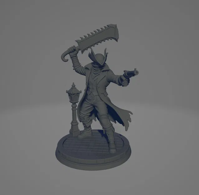 Mô hình thợ săn Bloodborne - File in 3D chi tiết cho game thủ - Image 1