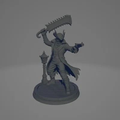 Mô hình thợ săn Bloodborne - File in 3D chi tiết cho game thủ