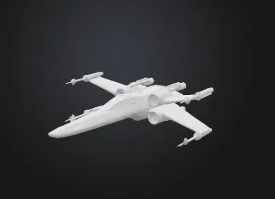 Mô hình phi thuyền X-Wing Fighter 3D cực chi tiết cho người hâm mộ - Image 1
