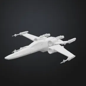 Mô hình phi thuyền X-Wing Fighter 3D cực chi tiết cho người hâm mộ