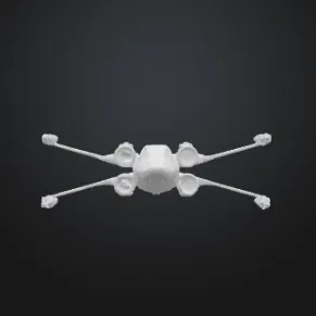 Mô hình phi thuyền X-Wing Fighter 3D cực chi tiết cho người hâm mộ