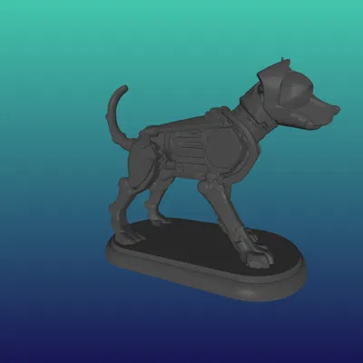 Mô hình chú chó robot (Robot Dog) - Đồ trang trí công nghệ độc đáo