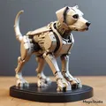 Mô hình chú chó robot (Robot Dog) - Đồ trang trí công nghệ độc đáo - Thumbnail 2