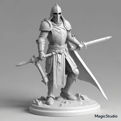 Bộ sưu tập mô hình Hiệp sĩ và Quái thú cho game D&D, Warhammer