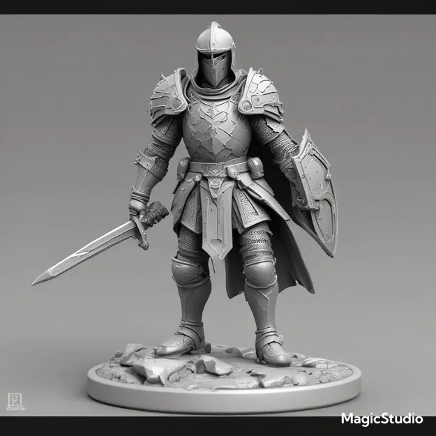 Bộ sưu tập mô hình Hiệp sĩ và Quái thú cho game D&D, Warhammer - Image 2