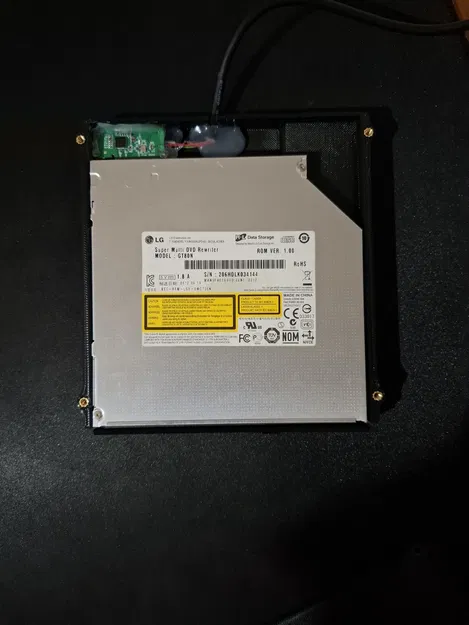 Vỏ bọc cho ổ đĩa DVD/CD slim 12mm của laptop - Image 5