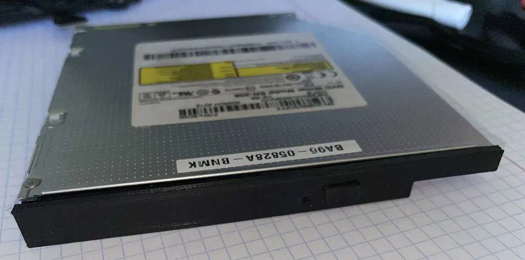 Nắp đậy ổ đĩa DVD cho laptop (9mm & 12mm) - Thiết kế 3D - Image 2