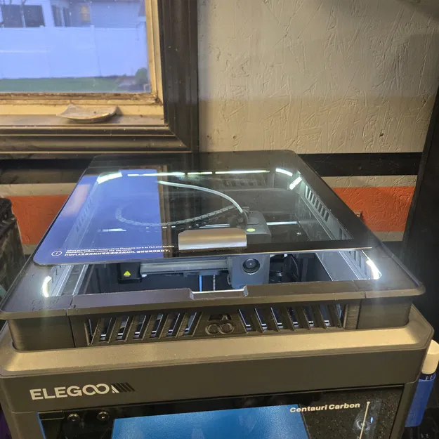 Bản Mod Elegoo CC Riser - Nắp kính trượt cho khung JesusFreak - Image 2