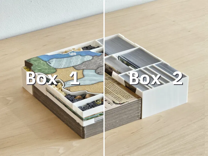 Bộ Organizer Spirit Island cho toàn bộ nội dung đã phát hành và các bản mở rộng tương lai - Image 1