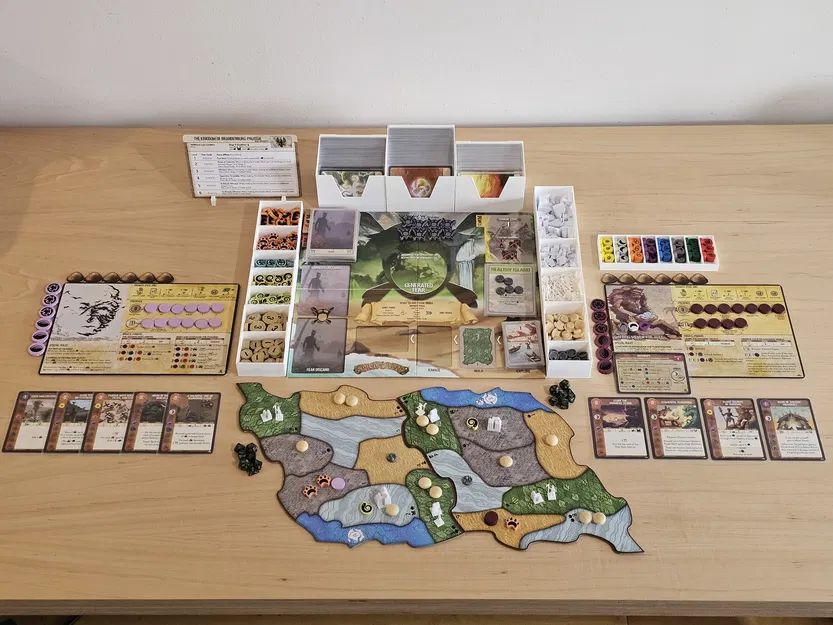 Bộ Organizer Spirit Island cho toàn bộ nội dung đã phát hành và các bản mở rộng tương lai - Image 14