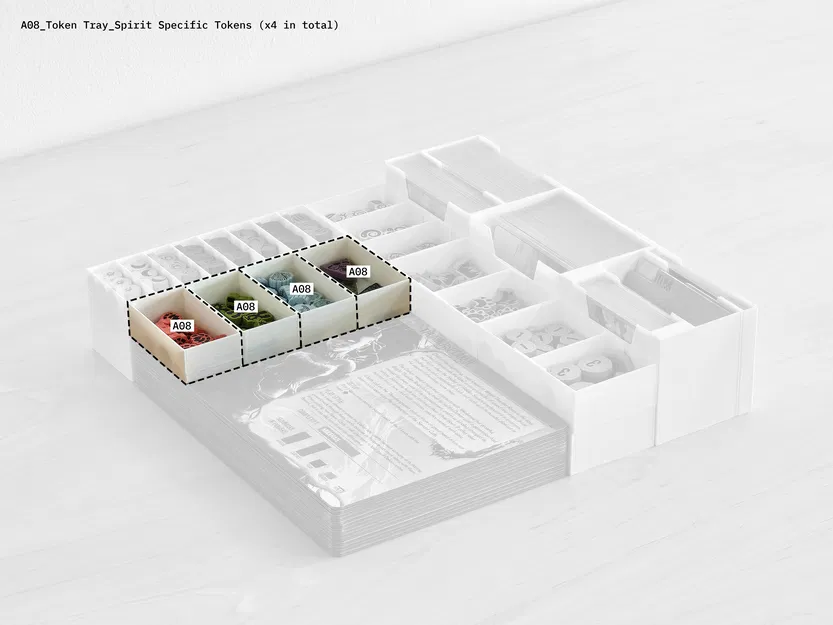 Bộ Organizer Spirit Island cho toàn bộ nội dung đã phát hành và các bản mở rộng tương lai - Image 19