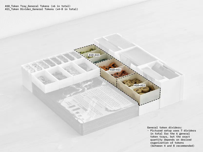 Bộ Organizer Spirit Island cho toàn bộ nội dung đã phát hành và các bản mở rộng tương lai - Image 21