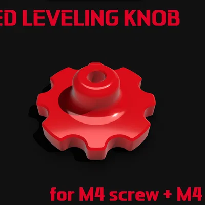 Núm vặn căn chỉnh bàn in 3D (Bed Leveling Knob) cho ốc M4