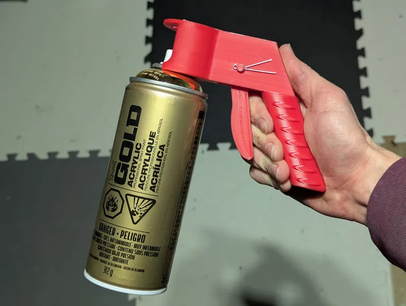 Tay cầm bình xịt với cò bấm có thể thay thế - Image 1