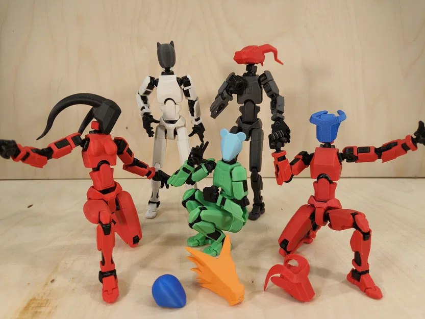 Bộ sưu tập đầu mô hình Fantasy cho Dummy 13 siêu độc đáo - Image 1