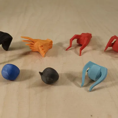 Bộ sưu tập đầu mô hình Fantasy cho Dummy 13 siêu độc đáo