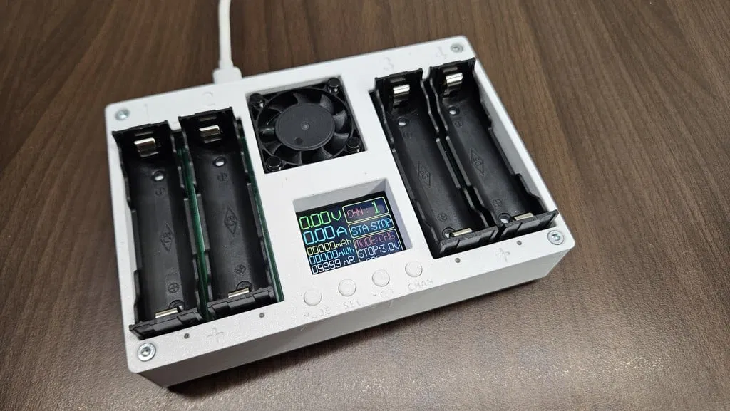 Vỏ hộp thiết bị đo dung lượng pin 18650 - Image 1