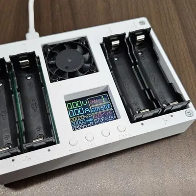 Vỏ hộp thiết bị đo dung lượng pin 18650