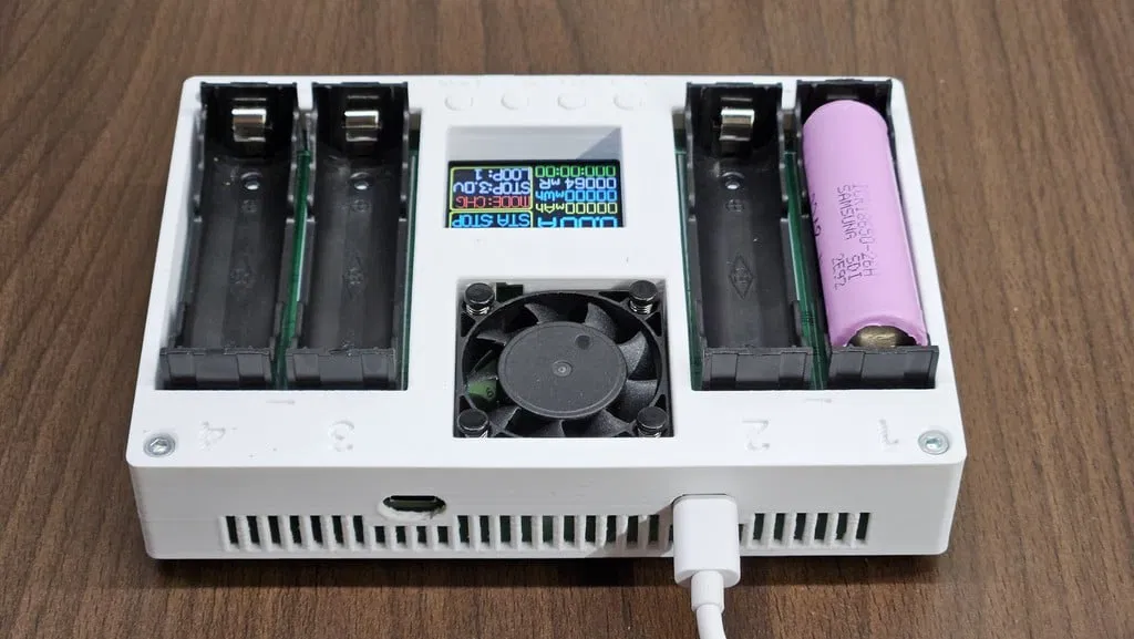 Vỏ hộp thiết bị đo dung lượng pin 18650 - Image 3