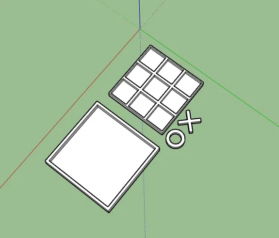 Bộ cờ ca-rô (Tic-tac-toe) nhỏ gọn - Image 3