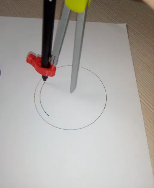 Đầu kẹp bút đa năng cho compa: Marker compass adapter - Image 2