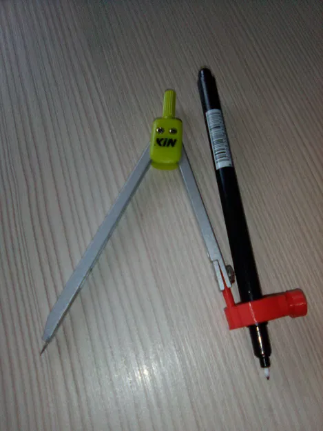 Đầu kẹp bút đa năng cho compa: Marker compass adapter - Image 8