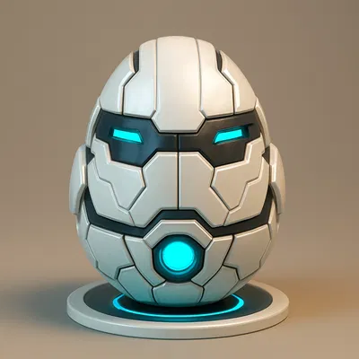 Iron Egg – Quả trứng bọc giáp phong cách tương lai