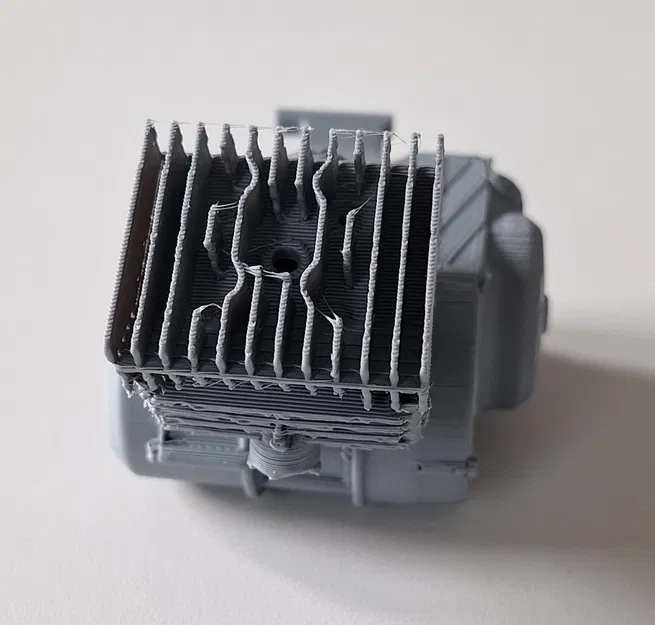 Mô hình động cơ xe máy Simson S51 in 3D chi tiết - Image 4