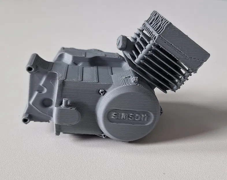 Mô hình động cơ xe máy Simson S51 in 3D chi tiết - Image 6