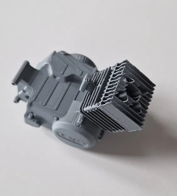 Mô hình động cơ xe máy Simson S51 in 3D chi tiết - Image 7