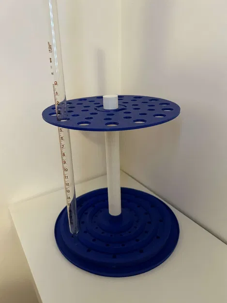 Giá đỡ Burette và Pipette kèm khay thoát nước - Image 2