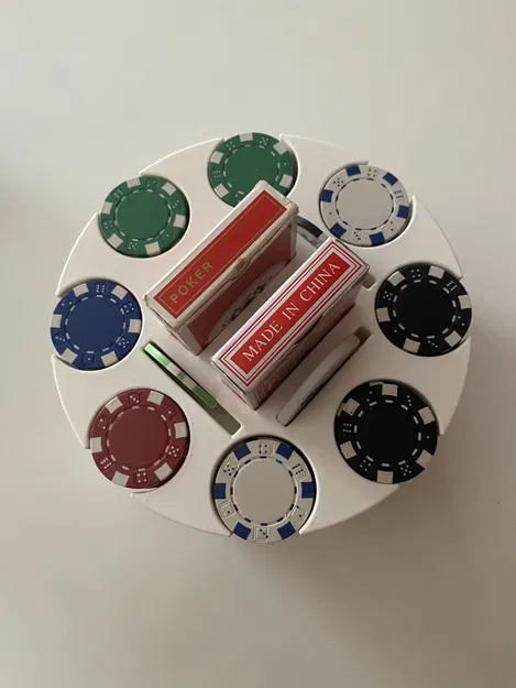 Khay Đựng Chip Poker và Bộ Bài 3D Tối Ưu Diện Tích - Image 2