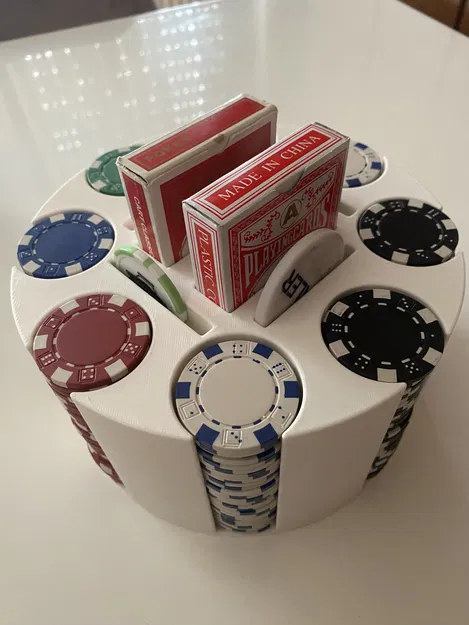 Khay Đựng Chip Poker và Bộ Bài 3D Tối Ưu Diện Tích - Image 3