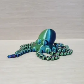 Mô hình bạch tuộc khớp nối (Articulated Octopus) in 3D cực đáng yêu