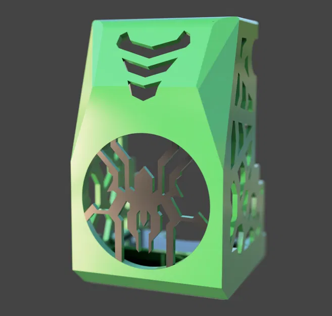 Chụp gió Spider cho quạt zin dòng Creality K1 - Image 11