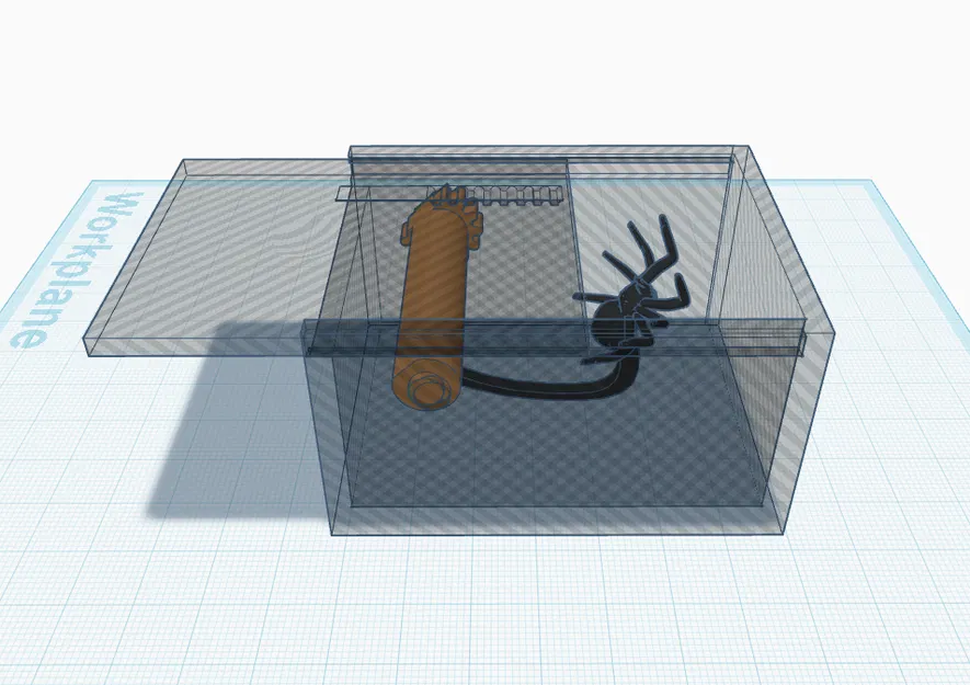 Hộp Nhện Bất Ngờ (Scare Spider Box) - Mô hình 3D giải trí cực vui - Image 2