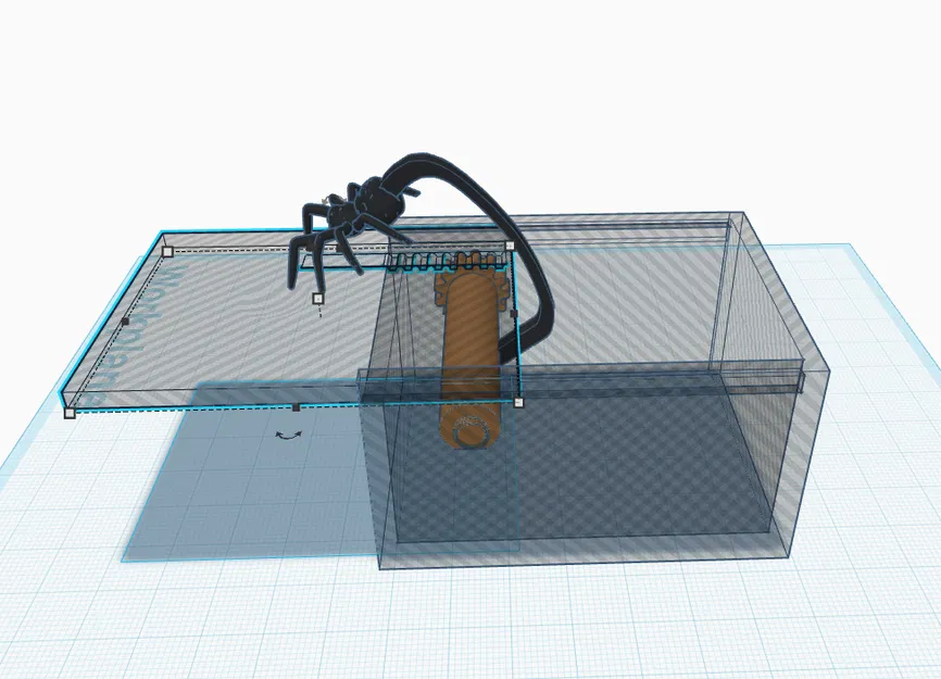 Hộp Nhện Bất Ngờ (Scare Spider Box) - Mô hình 3D giải trí cực vui - Image 3