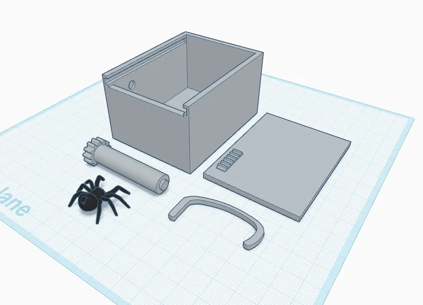 Hộp Nhện Bất Ngờ (Scare Spider Box) - Mô hình 3D giải trí cực vui - Image 4