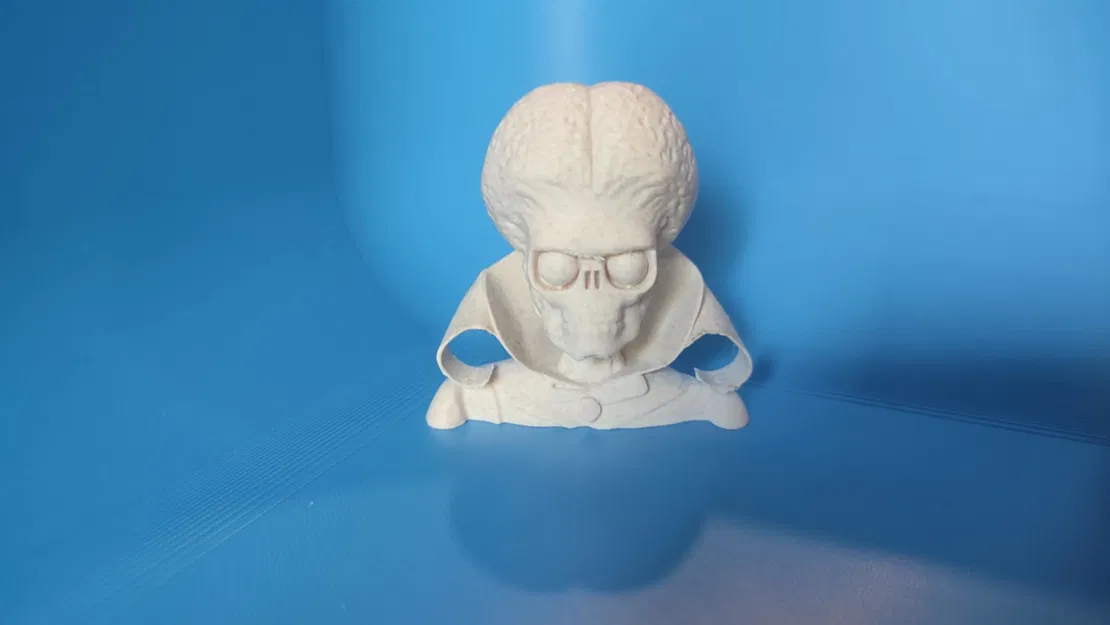 Mô hình tượng bán thân Martian (Mars Attacks!) in 3D - Image 2