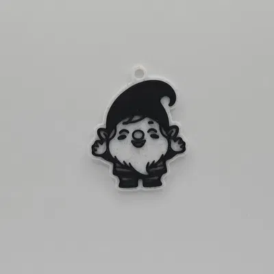 Móc khóa chú lùn Gnome (Gnome Keychain) dễ thương cho máy in 3D