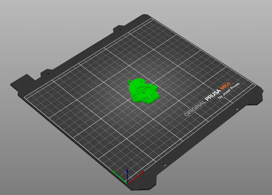 Móc khóa chú lùn Gnome (Gnome Keychain) dễ thương cho máy in 3D - Image 2