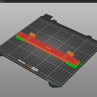 Nắp trên Core One kèm bản lề - Bản Remix cho nam châm 10x2mm