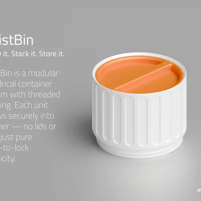 TwistBin - Hộp đựng dạng module có khớp xoay