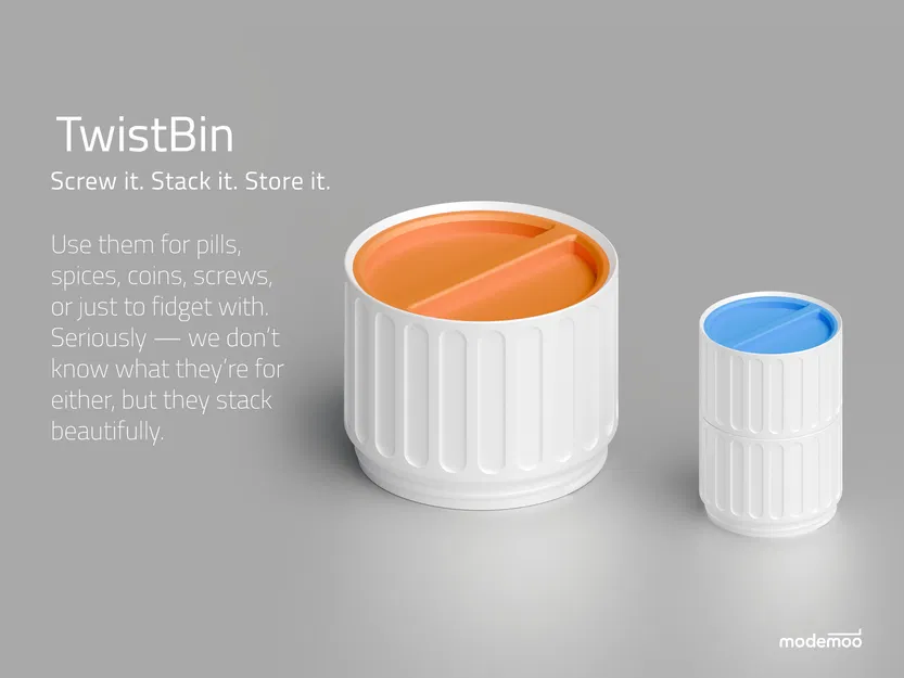 TwistBin - Hộp đựng dạng module có khớp xoay - Image 2